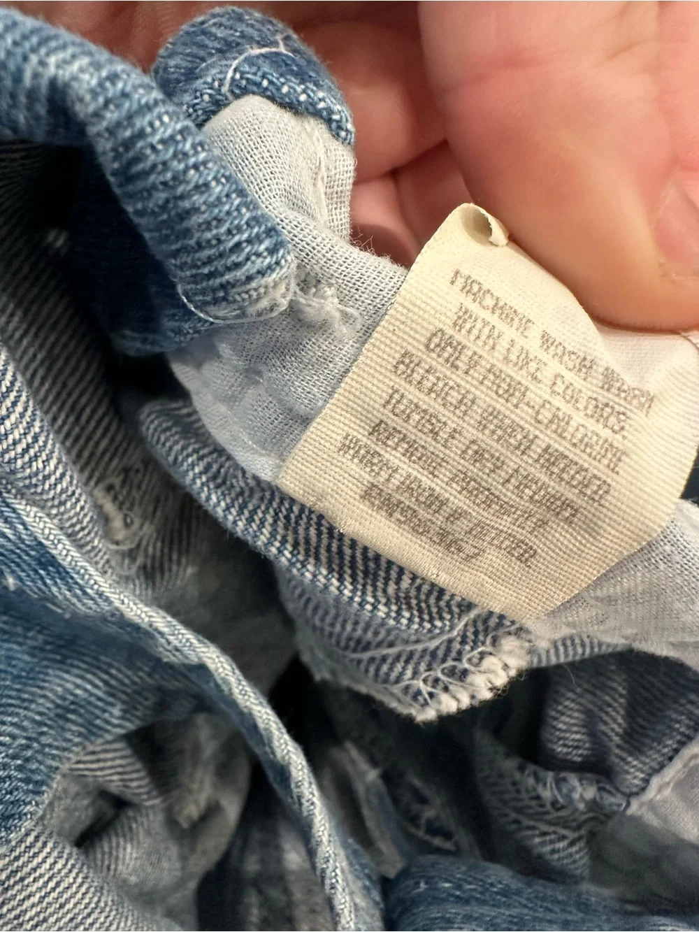 Vintage Kids Unisex Oshkosh B’Gosh Faded Denim Vestbak Overalls Size 18 Months